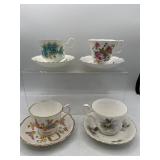 Vintage Royal Albert cups & saucers