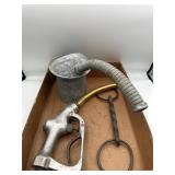 Vintage Buckeye gas nozzle & more