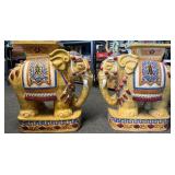 Vintage Chinese elephant garden stools