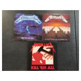 Metallica vinyl record albums