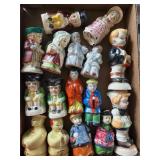 Vintage figural S&P shakers