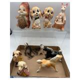 Vintage squirrel with nut & more S&P
