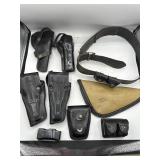 Vintage leather holsters & more
