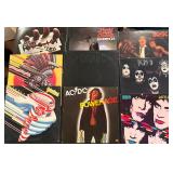 AC/DC and other vinyl record albums