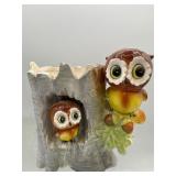 Vintage Relpo owl planter