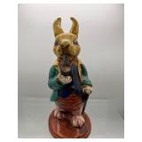 Vintage ceramic rabbit figure