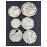 Silver Canadian coins
