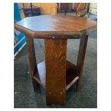 Vintage wooden plant stand