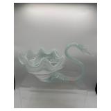 Art glass swan