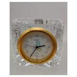 Waterford Crystal baby block clock