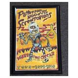 Wes Freed Signed Patterson Hood Screwtopians poste