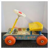 Vintage Fischer Price Creative Coaster Ride on Toy