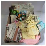 Vntg handkerchiefs, nighgowns and pantyhose mix