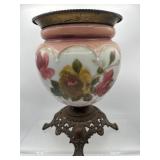 Antique parlor gone with the wind lamp base