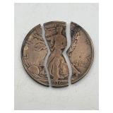 1936 walking liberty half dollar cut