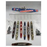 Vintage sea kings Matchbox toy ships & more