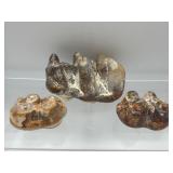 Fossilized mastodon molars
