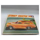 Vintage monogram street fighter car model kit