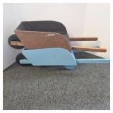 Vintage Wooden Toy Wheel Barrows