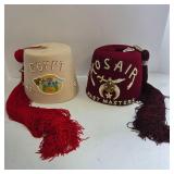 Vintage Shriners Hats