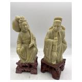 Vintage soapstone figurines