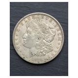 1921 D US Morgan silver dollar