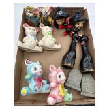 Vintage witch & other salt & peppers