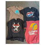 Band and other T-shirts