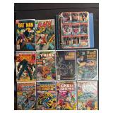 Basketball fleer cards & vintage comic books