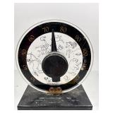Art deco zodiac thermometer