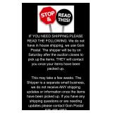 Shipping information