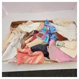 Vintage Handkerchiefs and fabrics