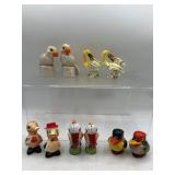 Vintage bird S&P shakers