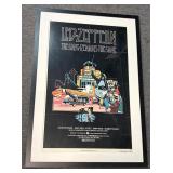 1976 Led Zeppelin the song remains the same poster