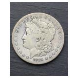 1884 S Morgan Silver Dollar