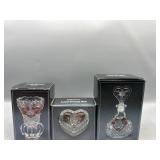 Enesco Lead crystal vase & more