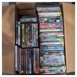 Box of DVDs
