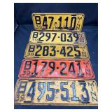 1939 Minnesota license plates