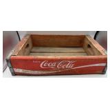 Vintage Coca Cola wooden crate