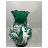 Murano art glass vase