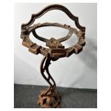 Vintage Cast iron smoking stand without ashtray