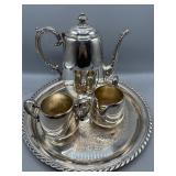 Vintage silverplate Coffee Tea service set