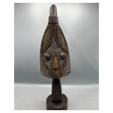 Carved wooden sculpture tribal art