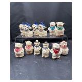Shawnee, vintage salt and pepper shakers