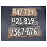1938 Minnesota license plates