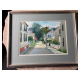 B. Gerstner watercolor painting