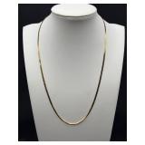 14 K gold necklace