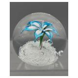 Vintage Murano art glass paperweight