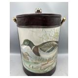 Vintage duck ice bucket