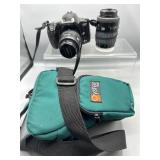 Vintage Minolta 35 mm camera & mote